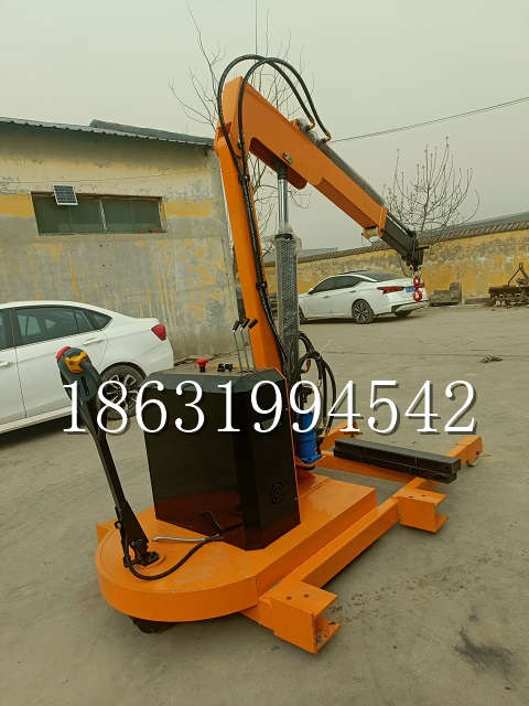 贺州市自卸车厢随车吊 自制轮式四不像起重机 四驱平板吊 5吨 贵盛